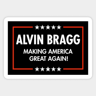 Alvin Bragg is Making America Great Again Sticker